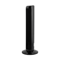 Kolumnfläkt 74 cm - svart