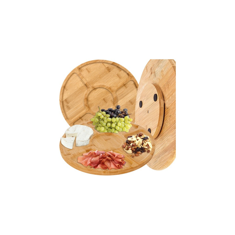 Bambu roterande skärbräda Ruhhy 24290