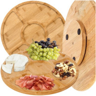 Bambu roterande skärbräda Ruhhy 24290