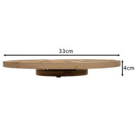 Bambu roterande skärbräda Ruhhy 24290