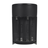 Automatisk doserare Promedix, vätskedispenser för flytande tvål, desinfektionsmedel, 300 ml, 4xAA, svart, PR-540 B.