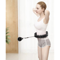 Hula hoop med massager + viktskiva Trizand 25208