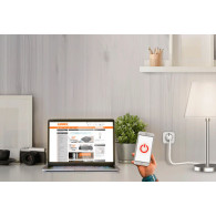 Trådlöst WiFi-uttag Tuya LTC GGW LXU414