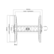 Väggfäste Basic för 32-55 tum svart LCD/PDP LP09