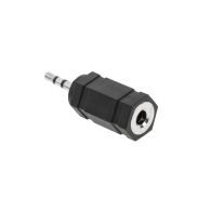 Kontakten JACK hane 2,5 mm / hona 3,5 mm