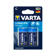 2x Bateria R-14 LR14 C 1,5V alkaliczna Varta longlife blister