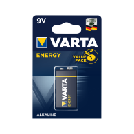 Alkaliskt batteri VARTA 9V ENERGY 1 st/fp.