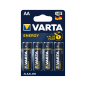 Alkaliskt batteri VARTA LR06 ENERGY 4 st/fp.