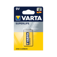 Batteri VARTA 9V SUPERLIFE 1st/fp.