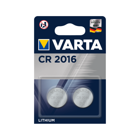 Batteri VARTA CR2016 2 st/fp.