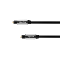 Optisk kabel toslink-toslink 0,5m Kruger&Matz