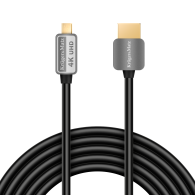 Kabel HDMI - micro HDMI wtyk-wtyk (A-D)  3.0m Kruger&Matz