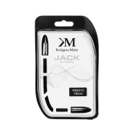 Kabel wtyk prosty - wtyk prosty jack 3.5  stereo 1.8m Kruger&Matz