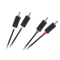 Kabel 2RCA-2RCA 1,8m Cabletech standard