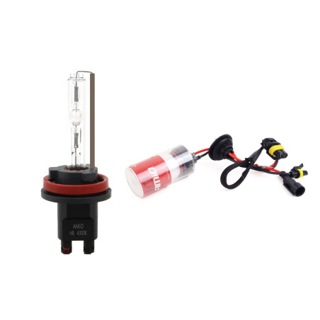 Xenonlampa glödlampa HID xenon h8 h9 h11 4300k amio-01414