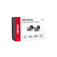 LED marker ringar för BMW E90 L-20W-C AMIO-01542