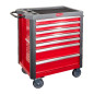 33107 Verkstadsvagn med 7 lådor, 706x450x815 mm, Proline