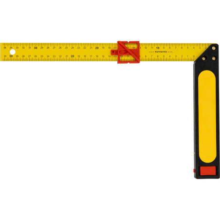 21063 Vinkelhake för snickare och snickare med en skala på 350 mm.