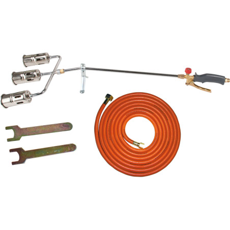 60053 Gasbrännare för takläggning med trippelmunstycke 50mm, 99 kW, Proline