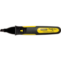 473140 Svart markör 2 stycken, bred avsmalnande spets, Stanley FatMax 0-47-314