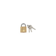 24250K Hänglås med hasp i mässing 50mm kort, Mega