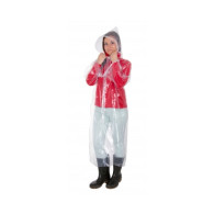 LPPP01U Płaszcz przeciwdeszczowy z kapturem, rozmiar uniwersalny M-XL