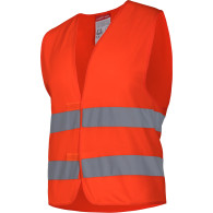 LPKO2XL Varselväst, orange, H:176-182, C:108-112, XL