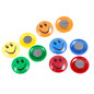 AG348 Kylskåpsmagneter Smiley 8 st.