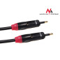 MCTV-642 Optisk Toslink-kabel T-T Jack-Jack 0,5 m polybag Maclean