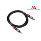 MCTV-642 Optisk Toslink-kabel T-T Jack-Jack 0,5 m polybag Maclean