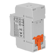Elektronisk tidsprogrammerare, 16 program, 2 moduler, DIN TH-35mm
