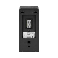 Enfamiljshus intercom set, handsfree, svart ELUVIO.