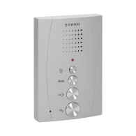 Enfamiljshem intercom set, hands-free, grå, ELUVIO
