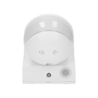 Rörelsesensor 180 grader, justerbar vertikalt och horisontellt, IP44, 1200W, vit