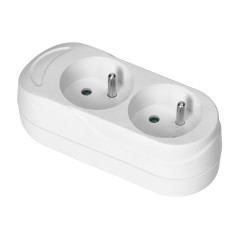 Utomhusuttag 2x2P+Z | HandlaSmidigt.se