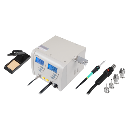 Lödstation för SMD (varm luft + lödkolv)