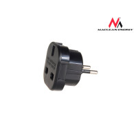MCE72 Adapter UK-uttag till EU-kontakt svart