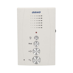 Enfamiljshus intercom-set med intercom, handsfree, vit, ELUVIO INTERCOM. | HandlaSmidigt.se