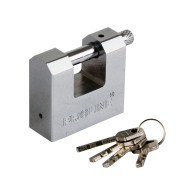 24291 Hänglås 90mm järn härdat bygel fräst nyckel, Proline