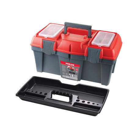 35740 Verktygslåda med plastklämmor 25', 597x285x320, Proline