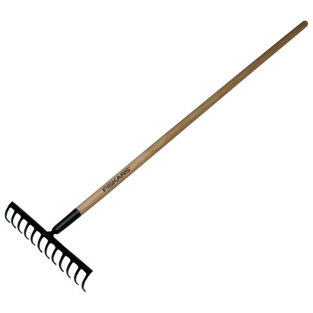 FS135751 Räfsa med 12 tänder och trähandtag 1560mm (FSL12)