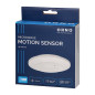 Mikrovågsrörelsesensor, 360 grader, IP20, 2000W, ultratunn - 2,5 cm