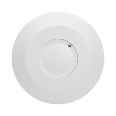 Mikrovågsrörelsesensor, 360 grader, IP20, 2000W, ultratunn - 2,5 cm