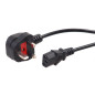 MCTV-806 42160 Strömkabel 3-pin 1,5m GB-kontakt