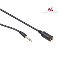 MCTV-821 42205 Przewód jack 3.5mm wtyk-gniazdo 5m czarny
