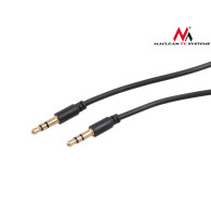 MCTV-815 42198 Przewód jack 3.5mm wtyk-wtyk 1.5m czarny
