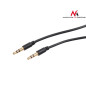 MCTV-815 42198 Kabel jack 3,5 mm hane-hane 1,5 m svart