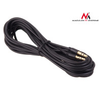 MCTV-815 42198 Przewód jack 3.5mm wtyk-wtyk 1.5m czarny