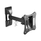 Väggfäste för 13-27 tum svart LPA51-111 (justerbar vertikalt och horisontellt)