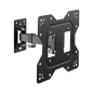 Väggfäste för 23-43 tum svart LPA51-221 (justerbar vertikalt och horisontellt)